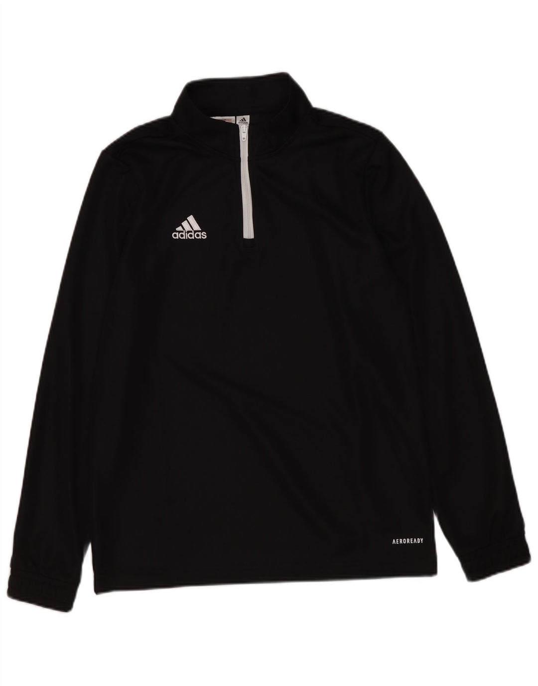 Adidas Garçons Aeroready Zip Neck Pull Survêtement Top 11-12 ans Noir