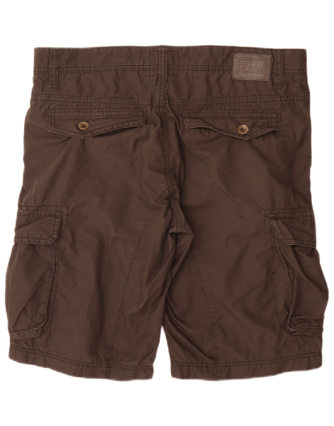 Esprit Short Cargo Homme Large W36 Gris Coton