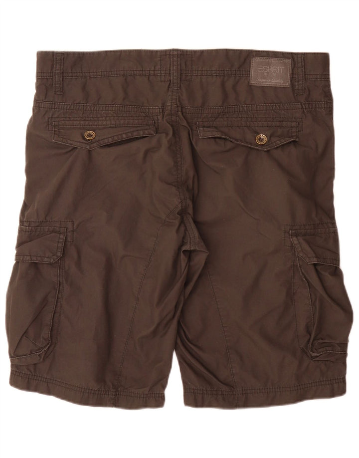 Esprit Short Cargo Homme Large W36 Gris Coton