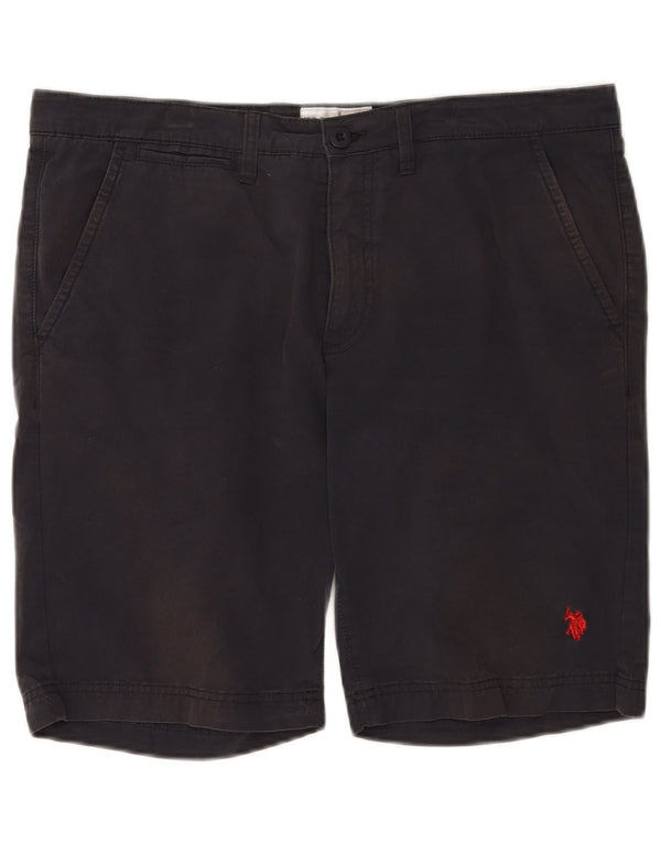 U.S. Polo Assn. Short Chino Homme W34 Large Bleu Marine Coton
