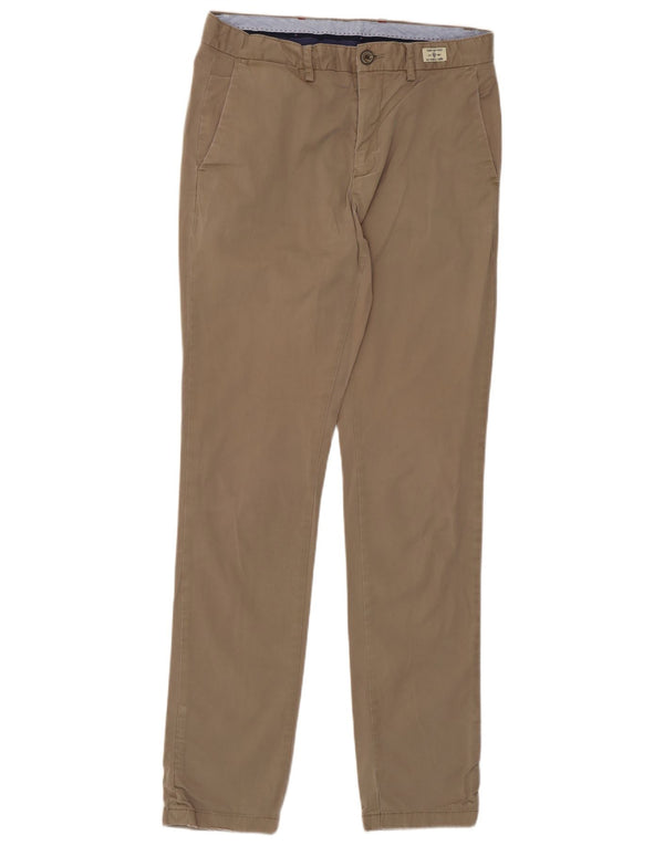 Tommy Hilfiger Pantalon Chino Slim Homme W32 L34 Coton Beige