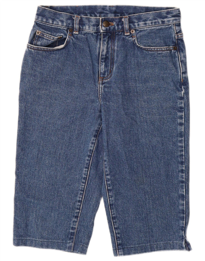 RALPH LAUREN Short en jean pour femme Petite US 4 Small W28 Bleu Coton
