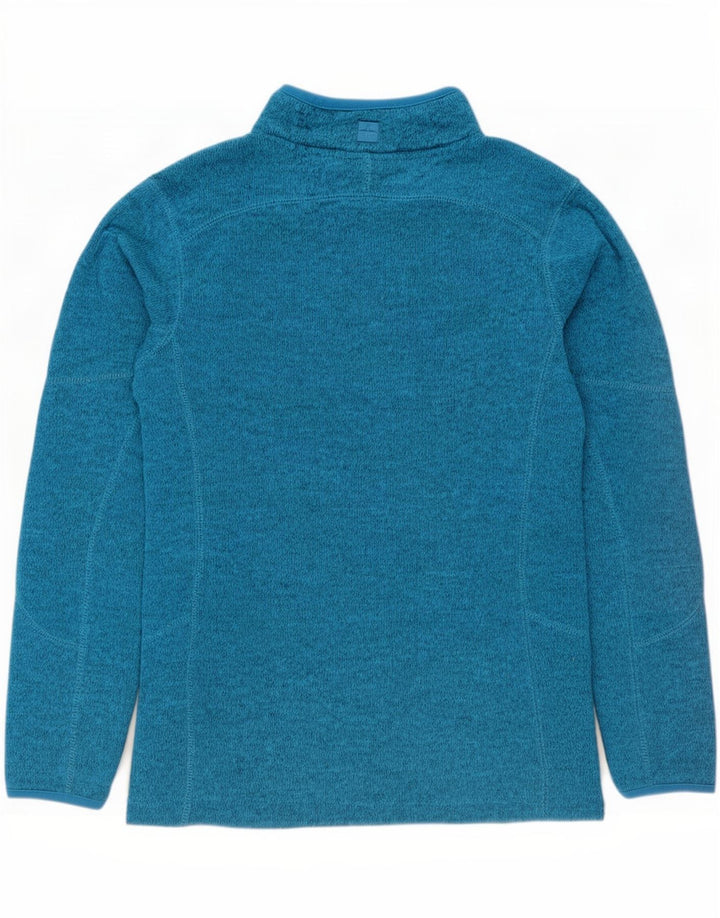 Mountain Warehouse Sweat-shirt à col boutonné pour femme Bleu moyen UK 12