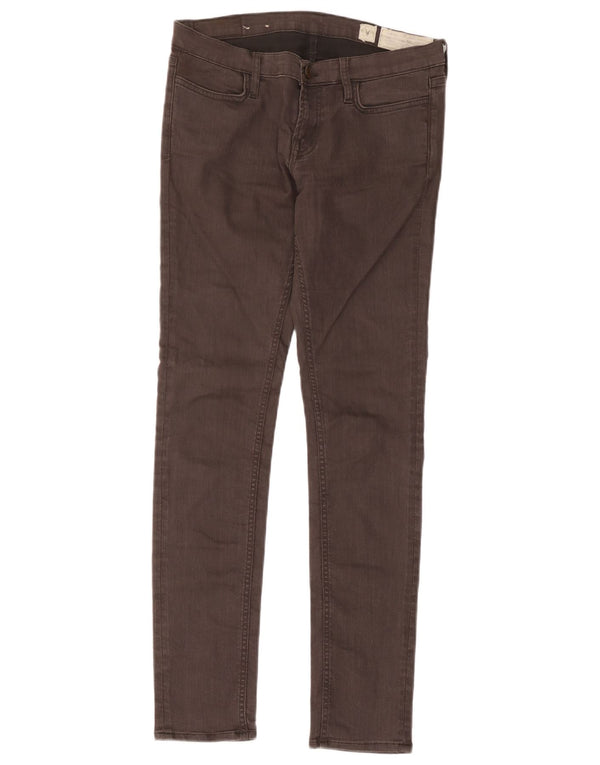 All Saints Womens Slim Jeans W30 L32 Brown Cotton