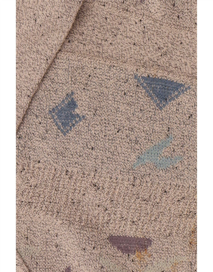 New Fast Cardigan Sweater Large Gris Coton