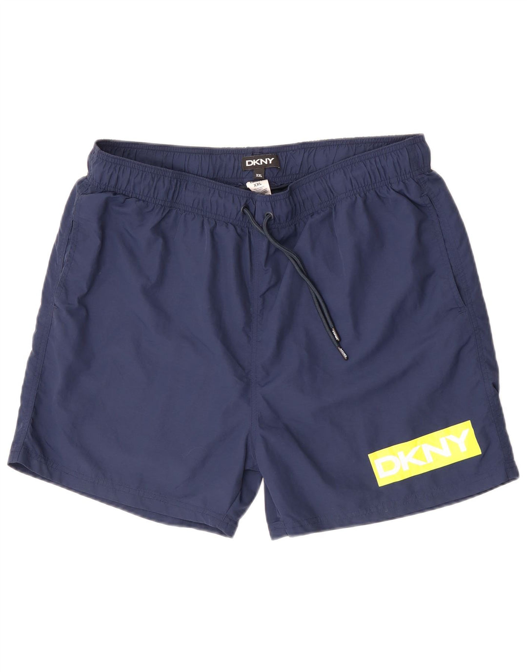 Dkny Short de Bain Graphique Homme 2XL Bleu Marine Polyamide