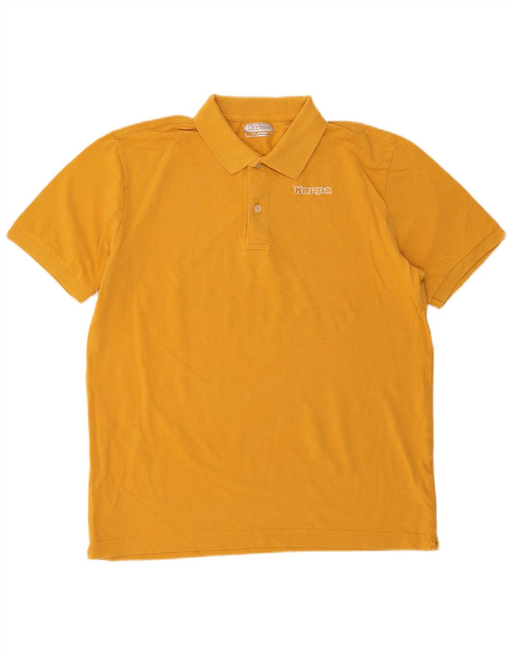 Kappa Polo Homme XL Jaune