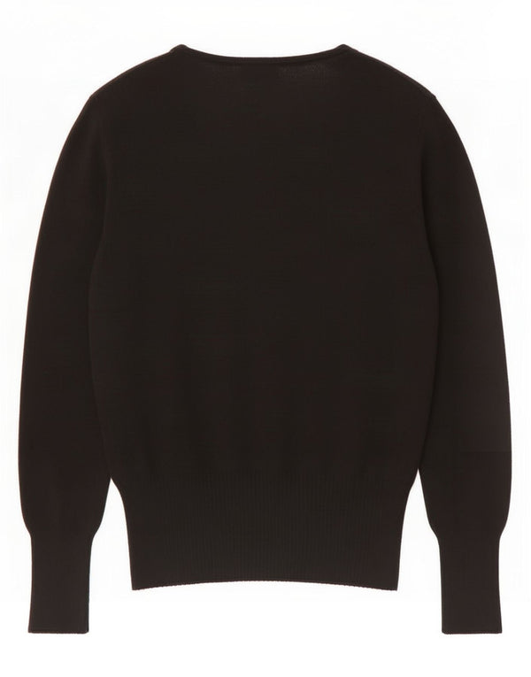 Marks & Spencer Cardigan pour femme en viscose florale noire moyenne UK 12