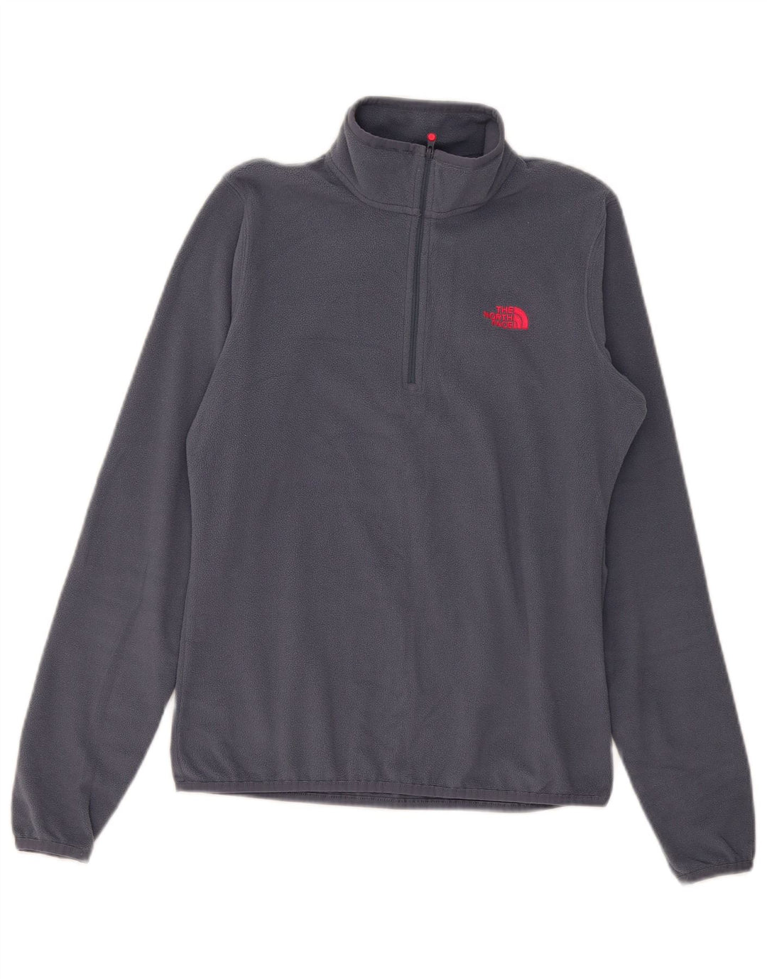 The North Face Pull polaire à col zippé pour femme UK 10 Small Gris Polyester