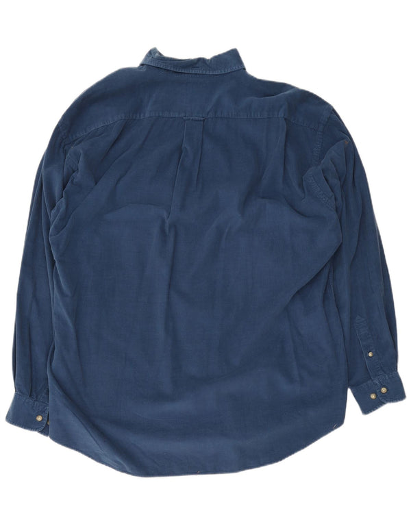 Betty Barclay Chemise Velours Côtelé Homme XL Bleu Marine