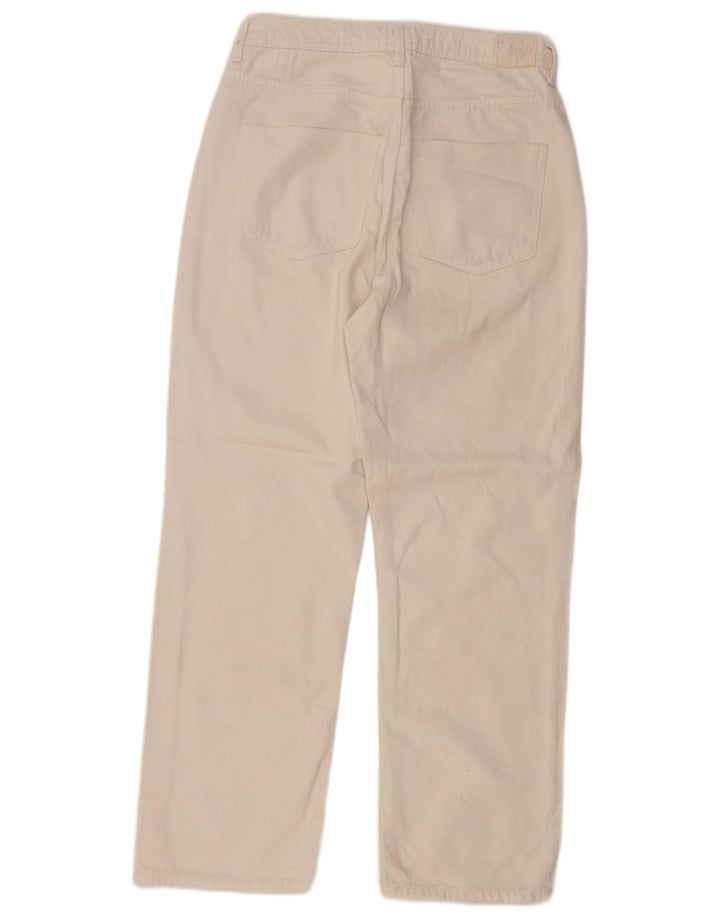 Zara Jean droit pour femme EU 38 Small W28 L29 Blanc