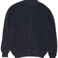 L.L.Bean Cardigan Homme Pull XL Bleu Marine Coton
