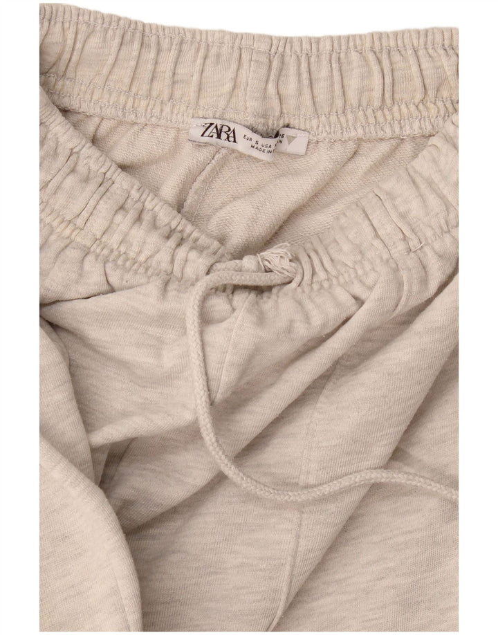 Zara Pantalon de survêtement pour femme UK 10 Small Gris