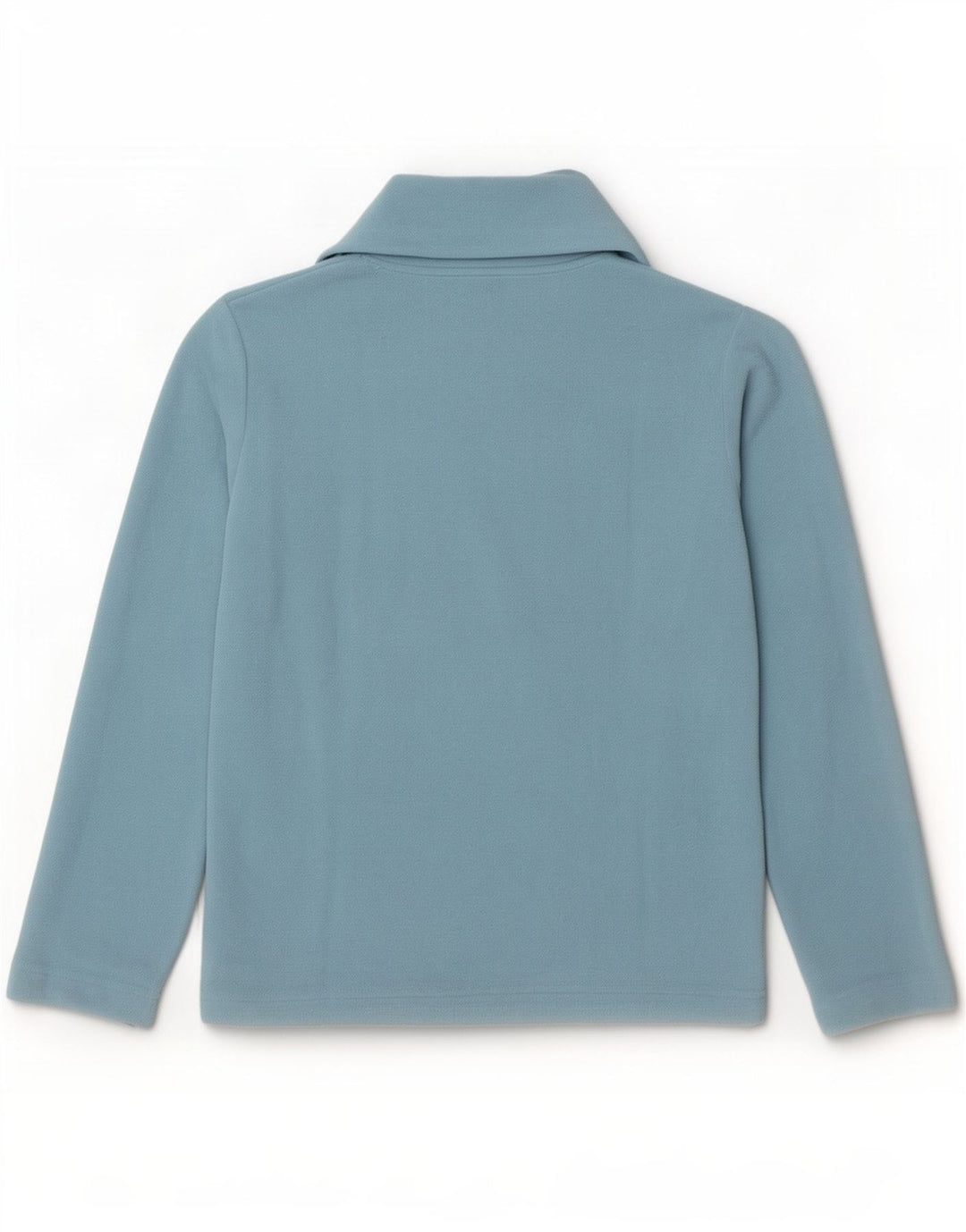 Invicta Pull polaire à col zippé pour femme UK 12 Bleu moyen Polyester