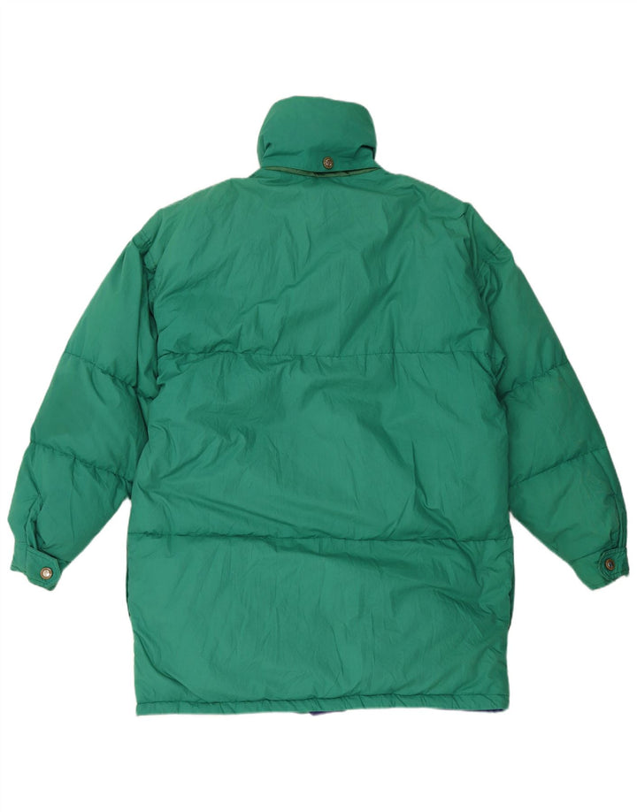 Puma Manteau rembourré pour homme UK 38 Vert moyen Polyester