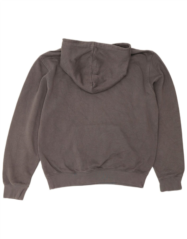 CHAMPION Pull à Capuche Graphique Homme Gris Moyen Coton