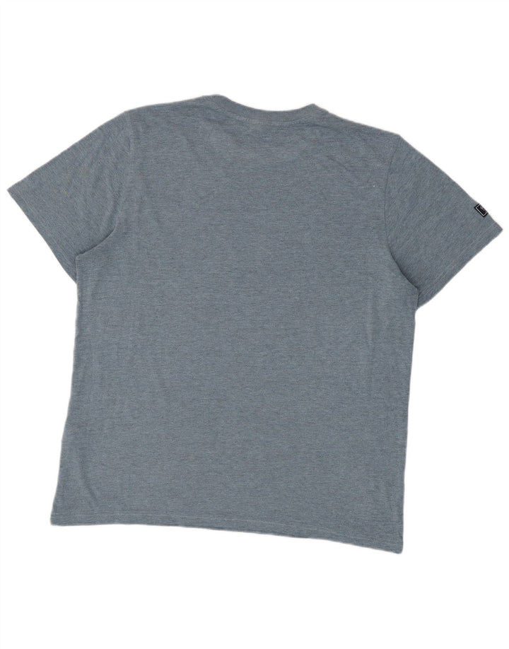 Superdry T-Shirt Graphique Homme XL Bleu