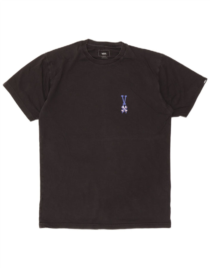 Vans T-shirt graphique coupe classique pour homme en coton noir moyen