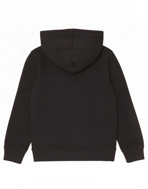 Adidas Pull à capuche surdimensionné graphique pour femme UK 6 XS en coton noir
