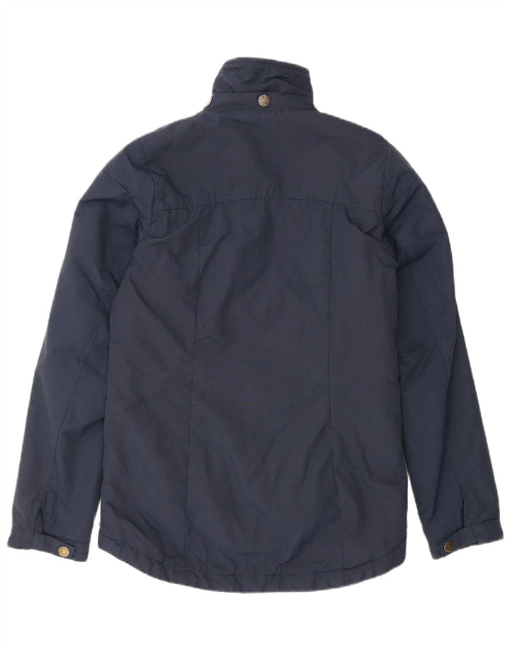 Fat Face Veste coupe-vent pour femme UK 6 XS Bleu marine Nylon