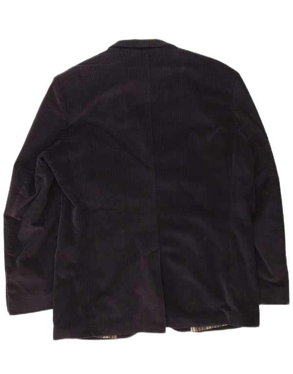 Marks & Spencer Veste blazer autographe à 2 boutons pour homme UK 40 Large Noir