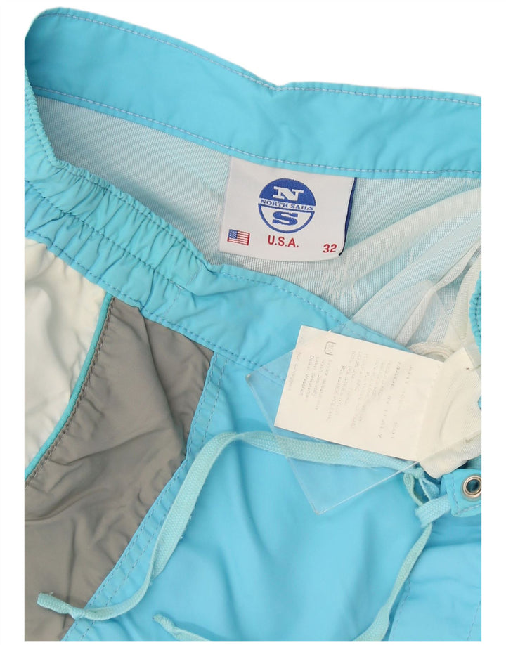 North Sails Short de Bain Homme Bleu Moyen Colourblock Polyamide