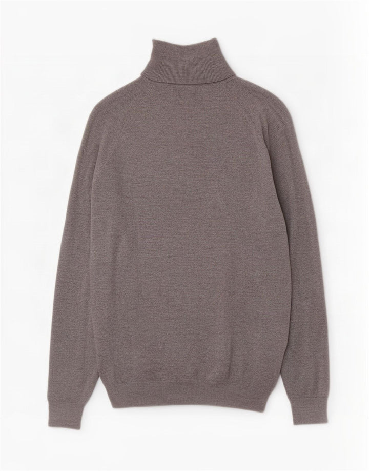 Zara Pull Col Roulé Homme Petit Gris