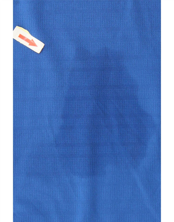Puma T-Shirt Homme Haut Large Bleu Colorblock Polyester