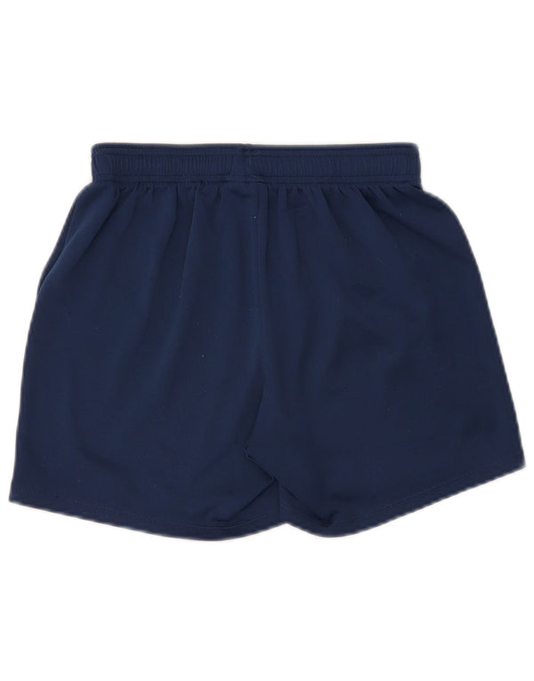 Umbro Short de Sport Garçon 11-12 ans Bleu Marine Polyester