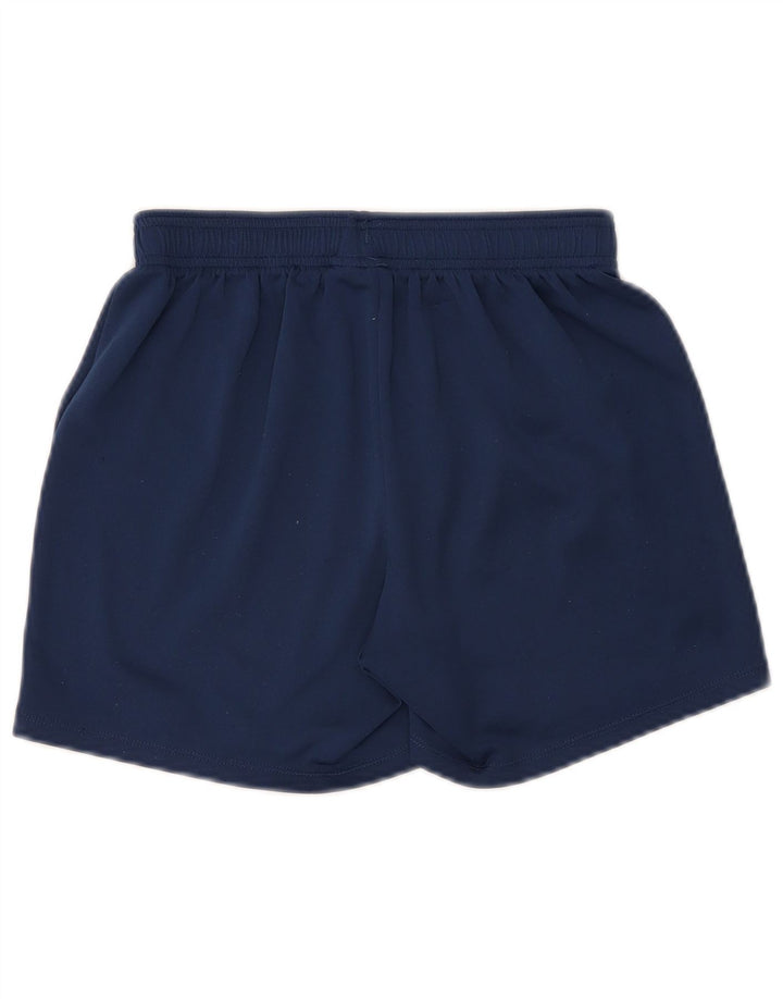 Umbro Short de Sport Garçon 11-12 ans Bleu Marine Polyester