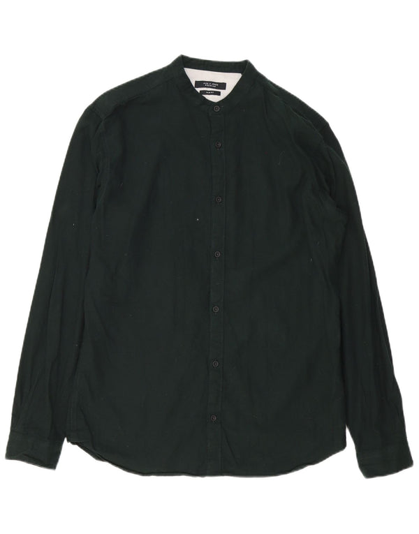 Jack & Jones Chemise Slim Fit Homme Taille 40 Coton Noir Moyen