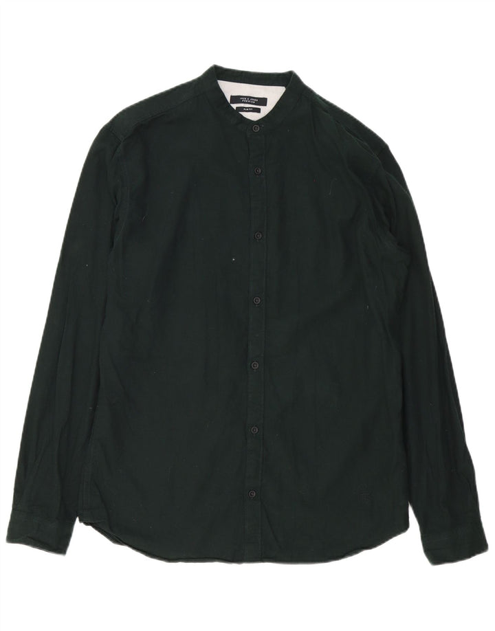 Jack & Jones Chemise Slim Fit Homme Taille 40 Coton Noir Moyen