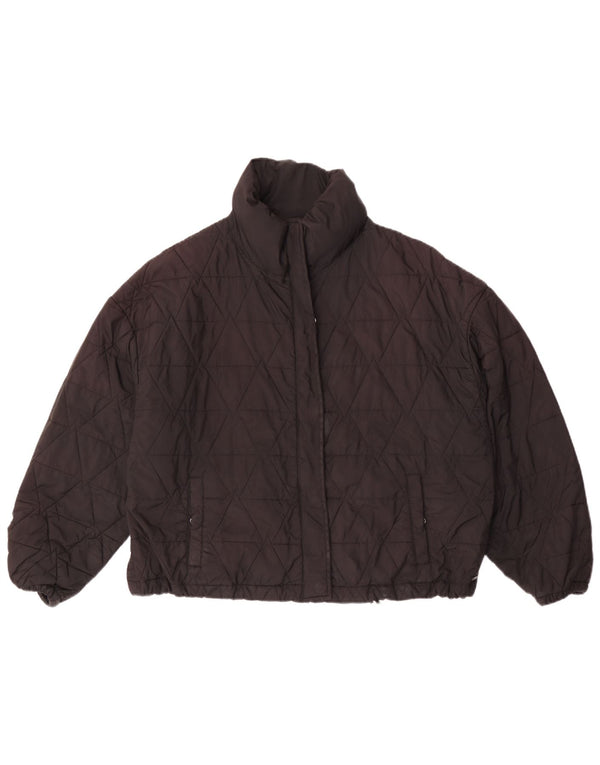 Scotch & Soda Veste matelassée surdimensionnée pour femme UK 10 Small Noir Polyester