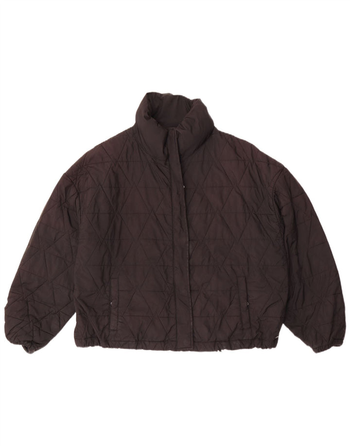 Scotch & Soda Veste matelassée surdimensionnée pour femme UK 10 Small Noir Polyester