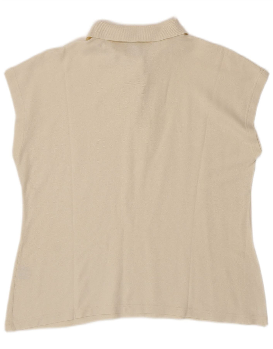 FILA Polo sans manches femme IT 54 2XL blanc cassé coton