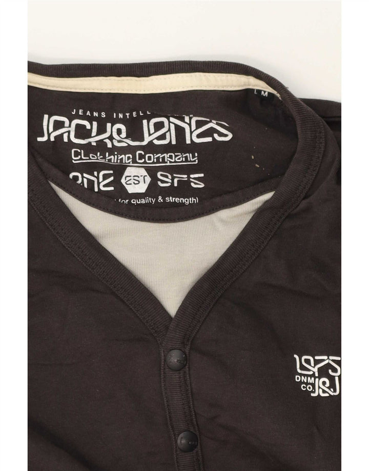 Jack & Jones Haut à Manches Longues Homme Gris Moyen