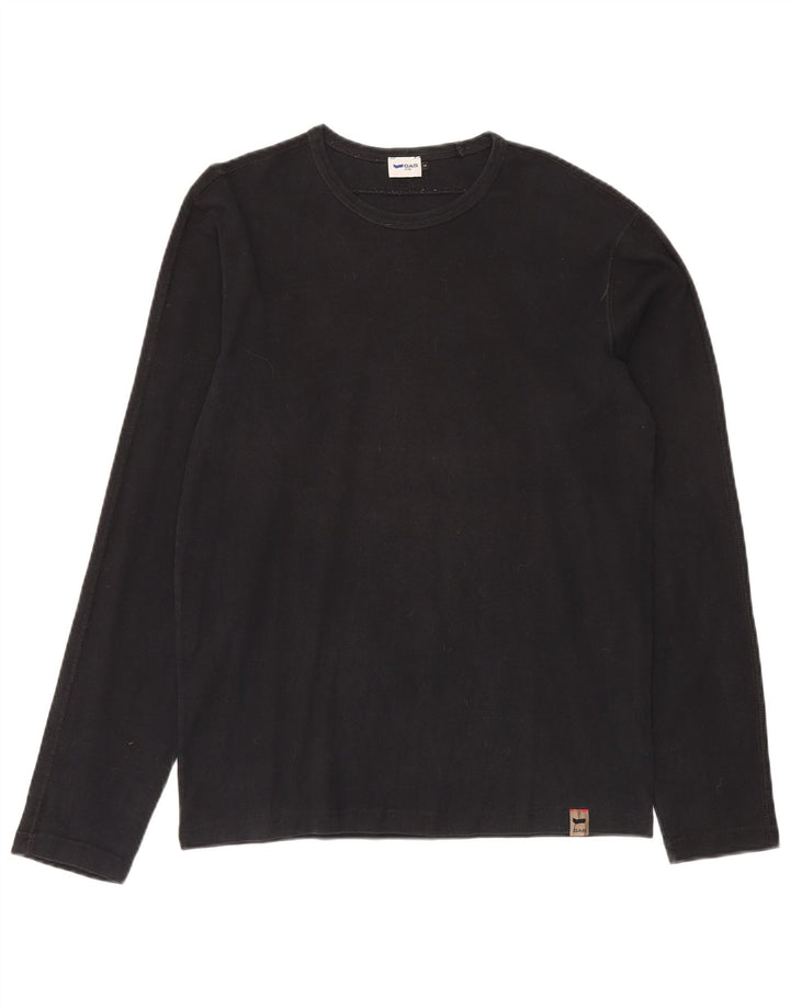 GAS Haut Homme Manches Longues Grand Coton Noir