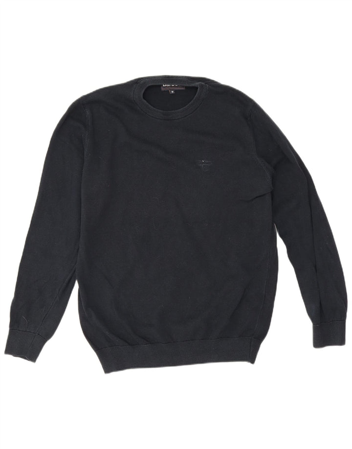 Barbour Pull ras du cou pour homme en coton bleu marine moyen