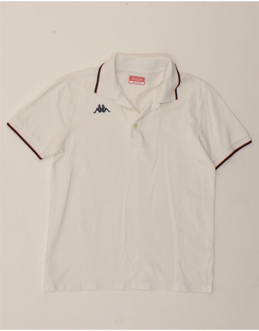 KAPPA Polo Homme Blanc Moyen