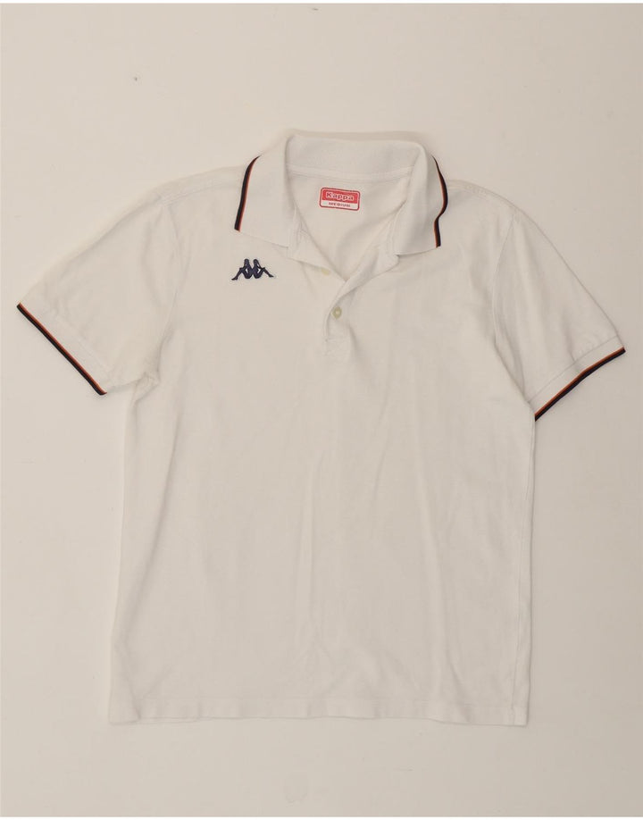KAPPA Polo Homme Blanc Moyen