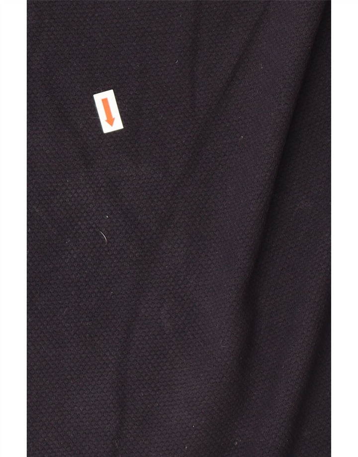 Jules Pull à col rond pour homme en coton bleu marine Large