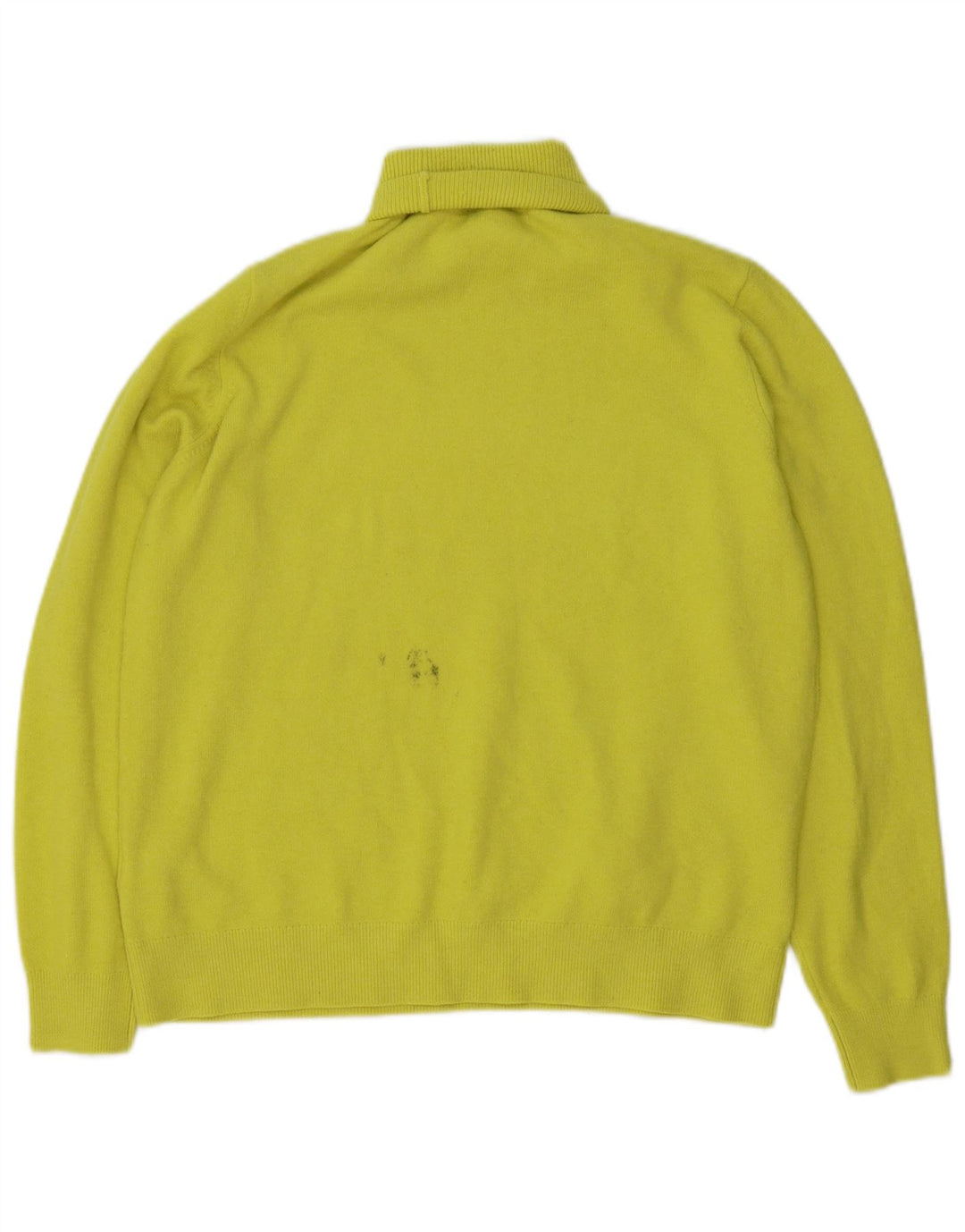 Marks & Spencer Pull Col Roulé Homme Vert Moyen Polyester