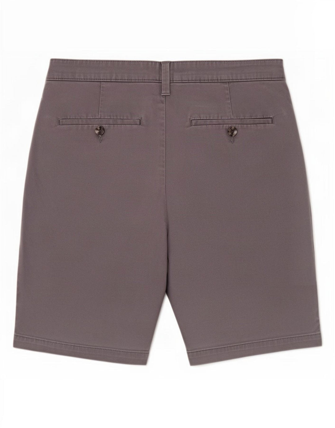 Marks & Spencer Short Chino Homme W30 Gris Moyen Coton