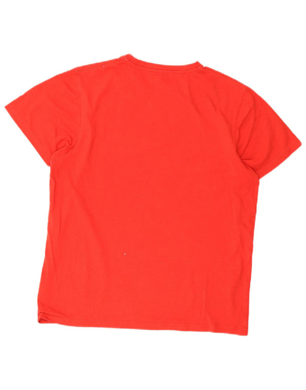 Mountain Warehouse T-Shirt Graphique Homme Rouge Moyen Coton