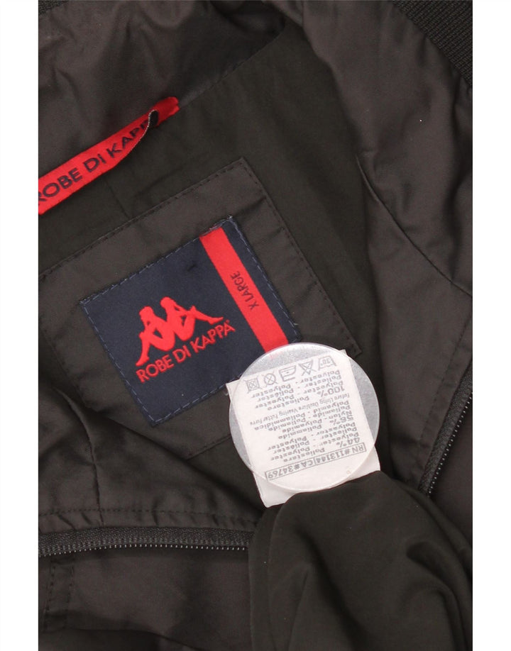 Kappa Manteau Femme UK 18 XL Noir Polyester