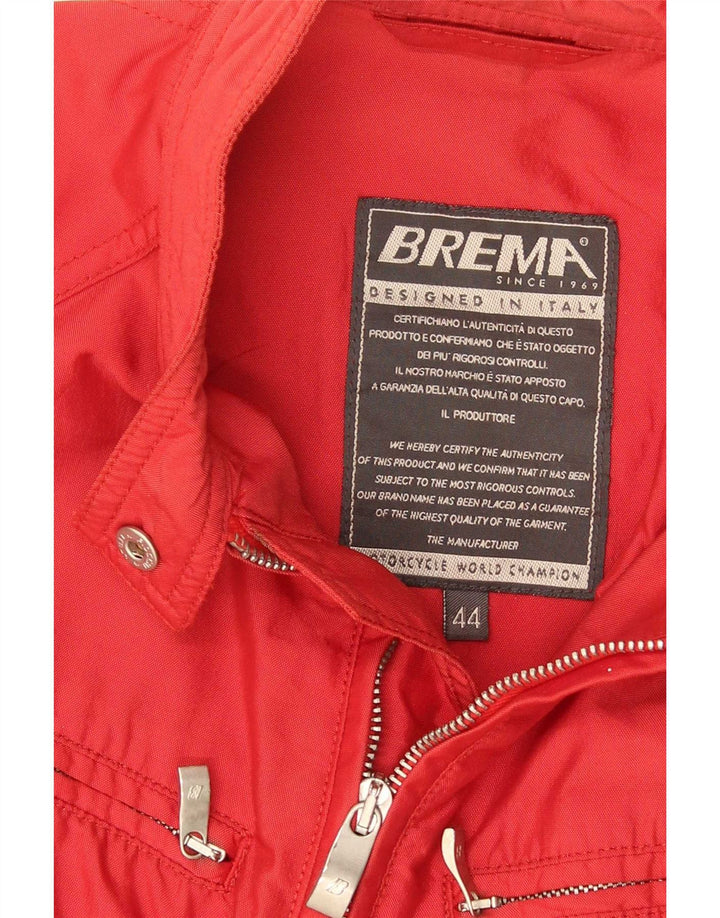Veste de motard Brema Femme IT 44 Rouge Moyen Polyamide
