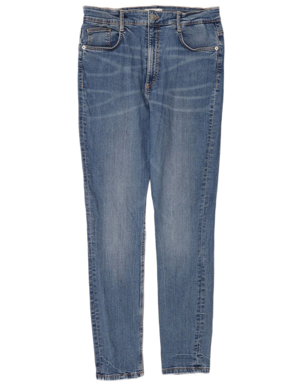 Zara Jean skinny pour femme EU 42 Large W32 L28 Bleu