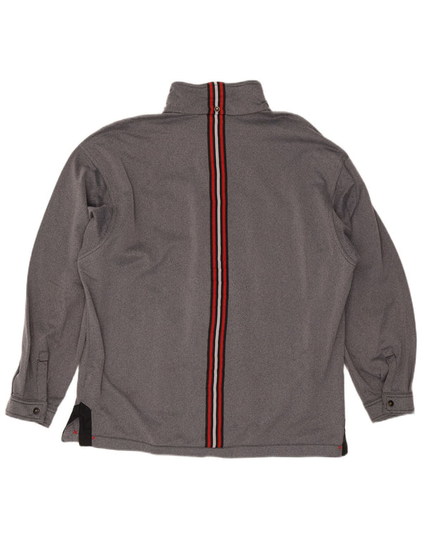 Lotto Veste de survêtement pour homme UK 42/44 XL Gris Colorblock Polyester