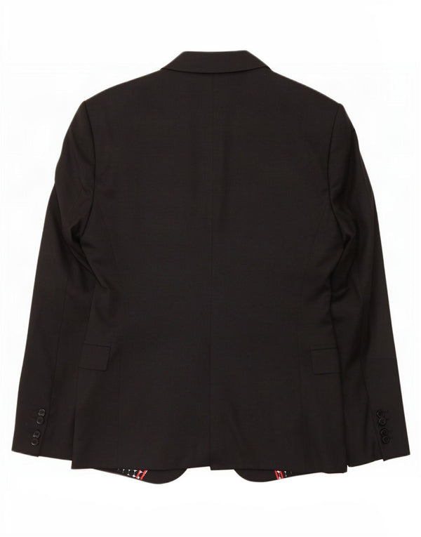 Hugo Boss Veste blazer à 2 boutons pour homme EU 44 XS Noir