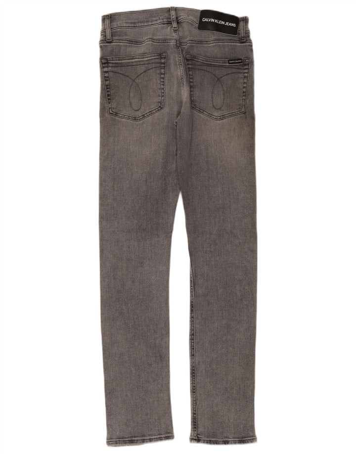 Calvin Klein Jean Slim Homme W29 L32 Gris Coton